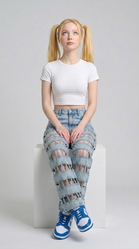 Model A pose 5
