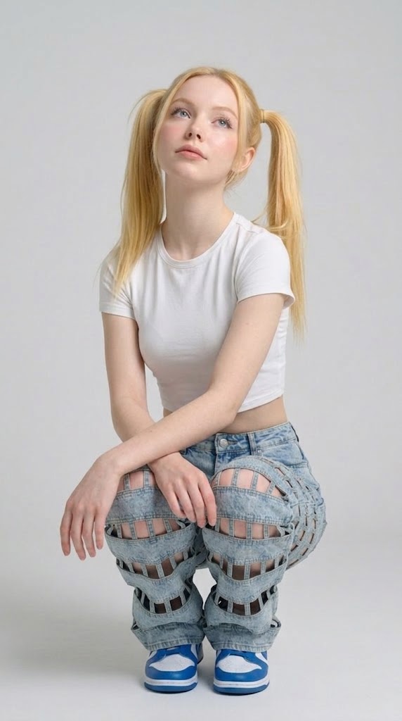 Model A pose 8