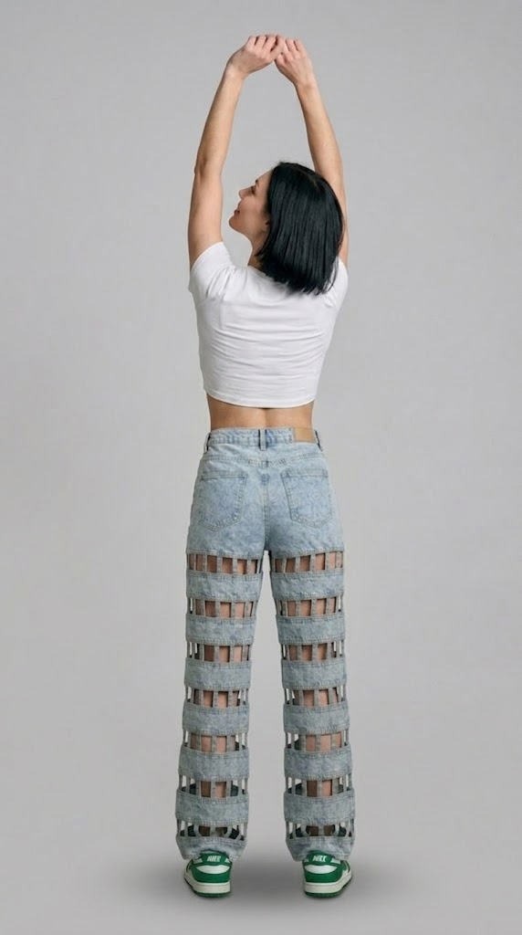 Model B pose 10